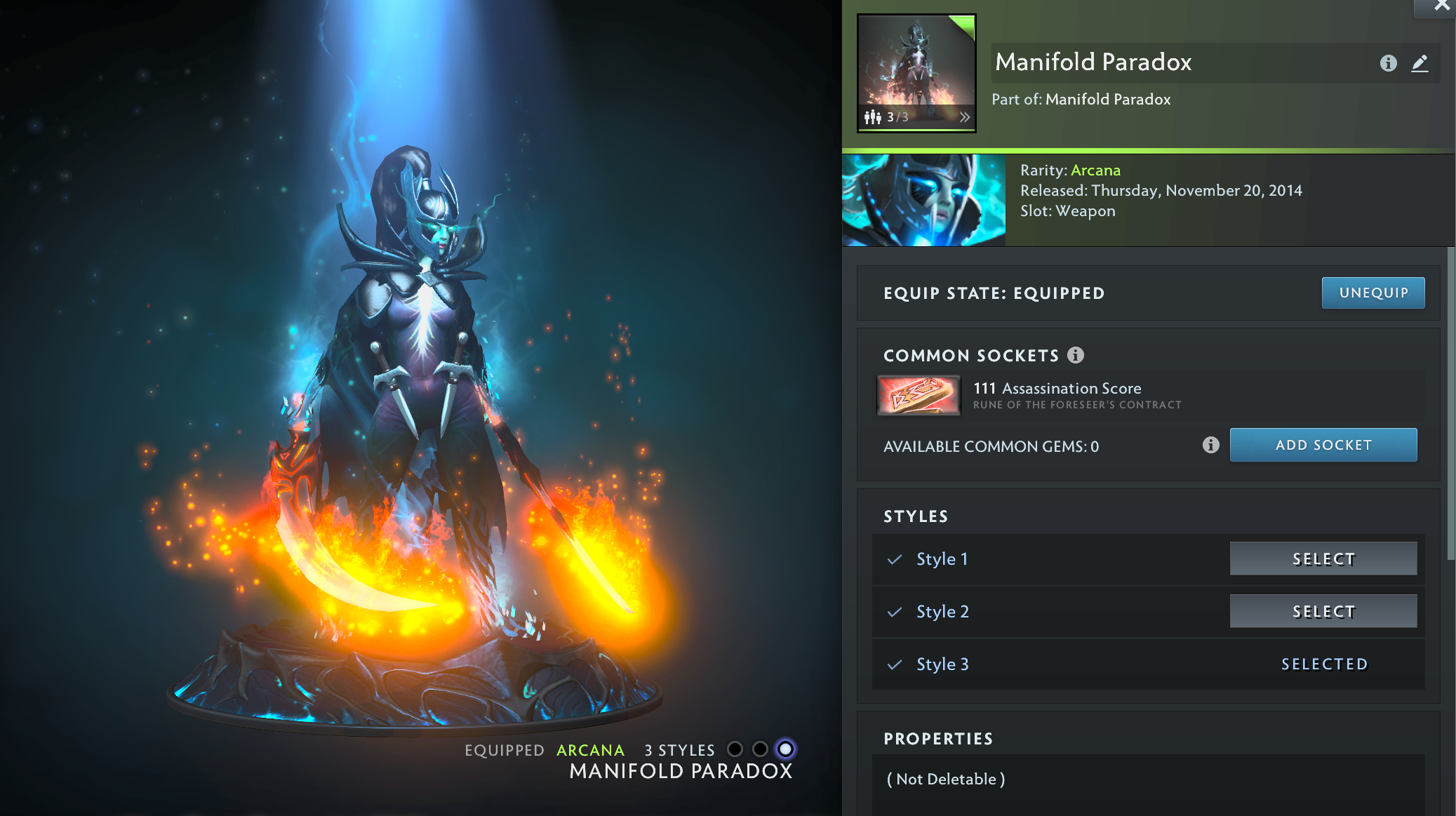 PA Arcana LVL 3